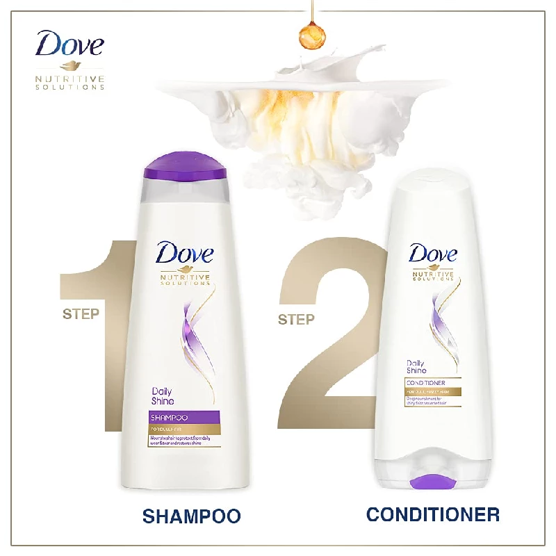 Dove Daily Shine Shampoo, 180 ml-5.webp